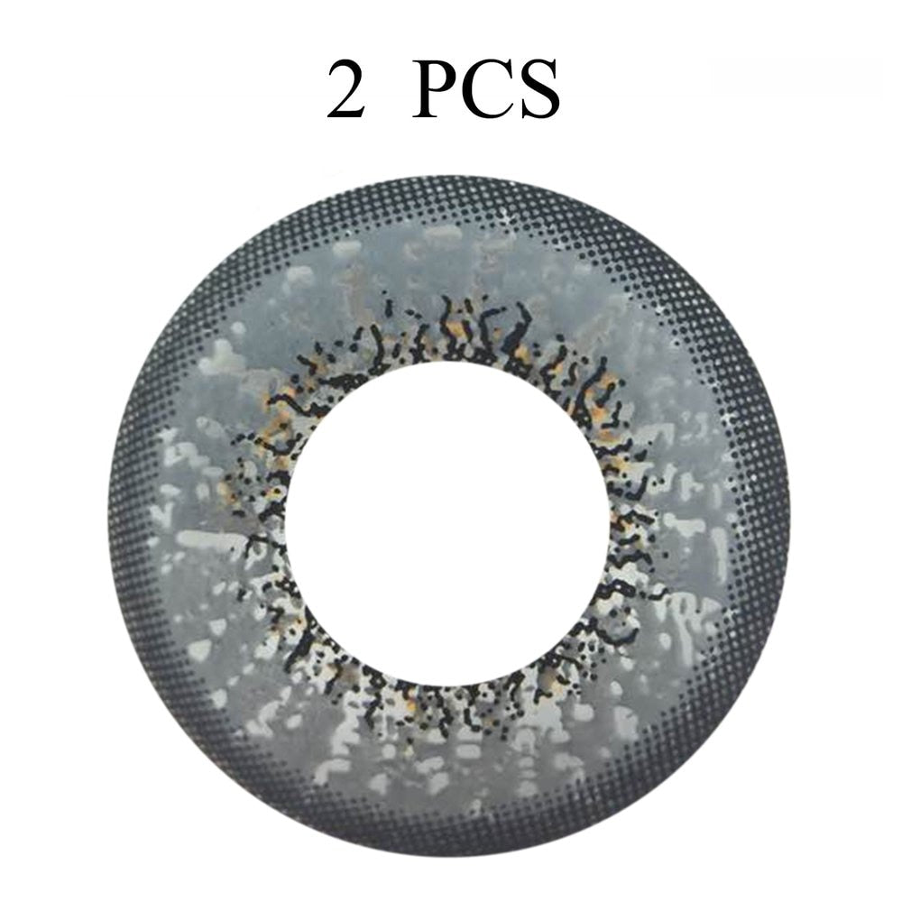 One Pair/set Charming Eyes Unisex Coloured Circle Big Eye Beauty Contact Lenses Cosmetic Beauty Tool Contact Lenses Eye Wear