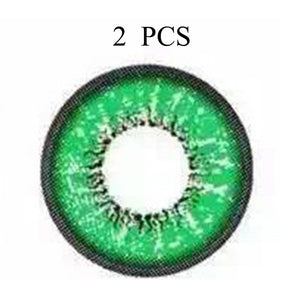 One Pair/set Charming Eyes Unisex Coloured Circle Big Eye Beauty Contact Lenses Cosmetic Beauty Tool Contact Lenses Eye Wear