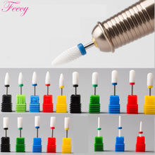Load image into Gallery viewer, Milling Cutter For Manicure Ceramic Mill Manicure Machine Set Cutter For Pedicure Electric Nail Files Nail Drill Bit Feecy
