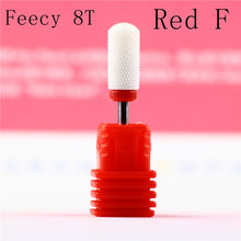 Load image into Gallery viewer, Milling Cutter For Manicure Ceramic Mill Manicure Machine Set Cutter For Pedicure Electric Nail Files Nail Drill Bit Feecy
